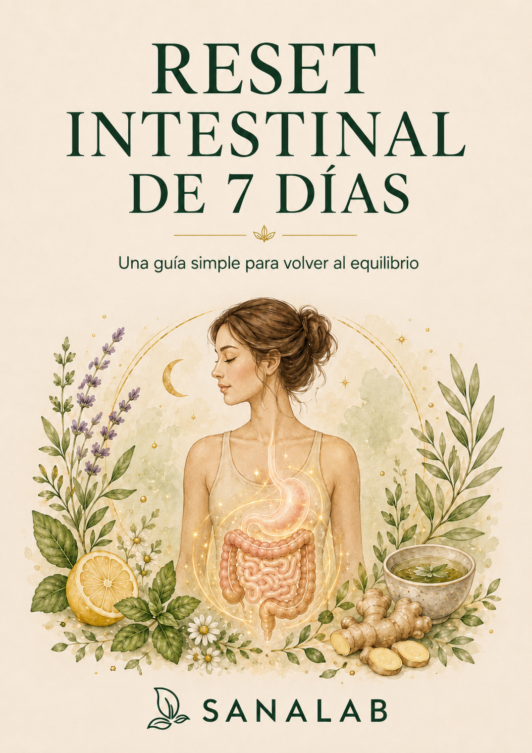 Portada de Reset Intestinal de 7 Días